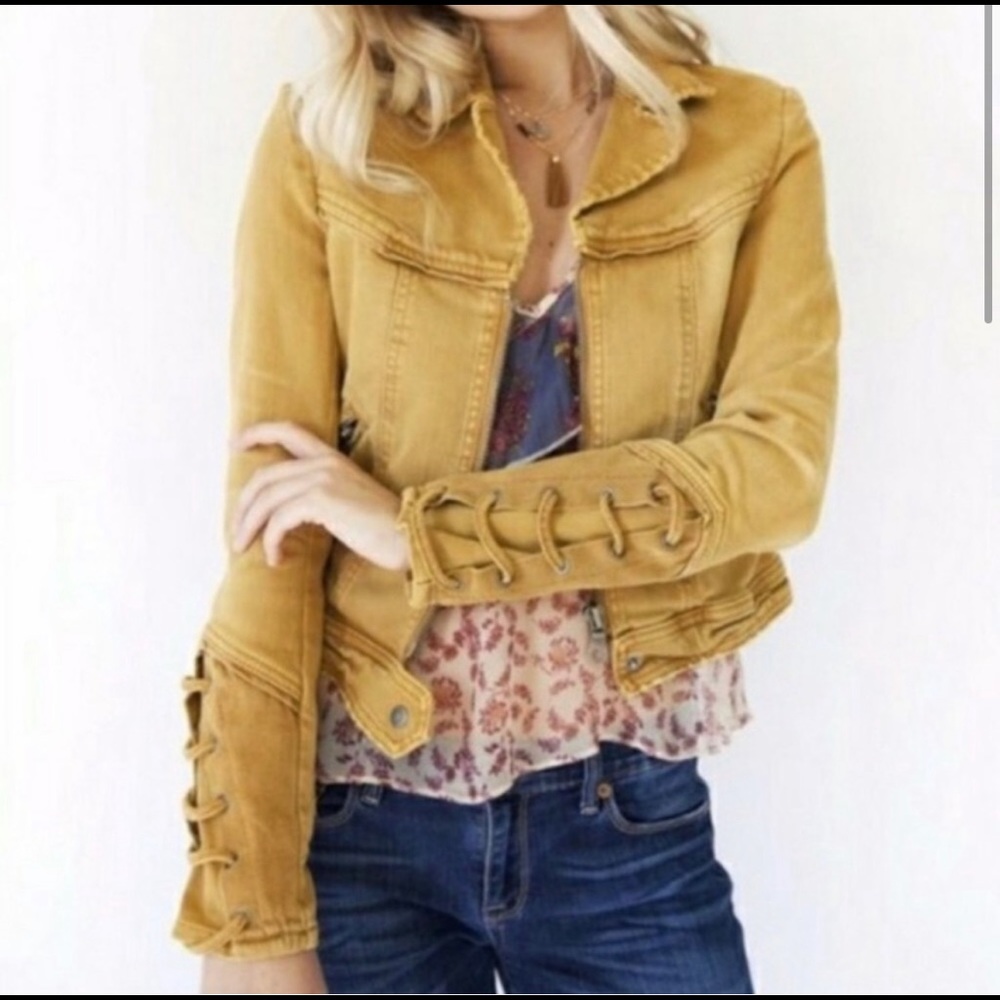 Free People Moto Jacket